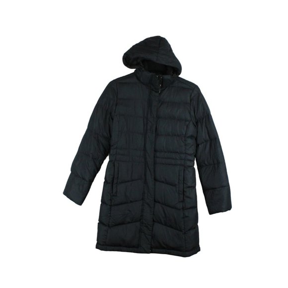 L.L. Bean Jackets & Blazers - LL Bean Black Quilted Polyester Waterproof Warm Core Down Coat Size S